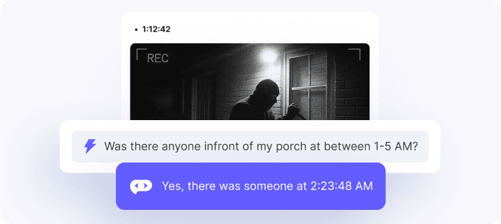 Answer questions about video